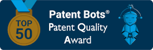Patent Bots Patent Quality Award. Top 50